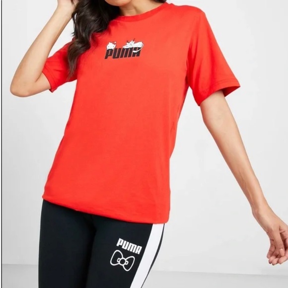 Hello kitty x Puma T-shirt - Picture 1 of 6